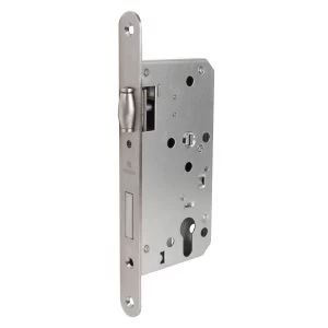 Замок врезной DD.INOX/C-55.72/R с роликовой защелкой