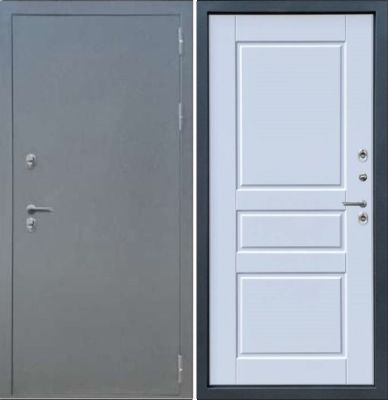 Дверь СТРАЖ Т-20 ТЕРМО VELLUTO BIANCO