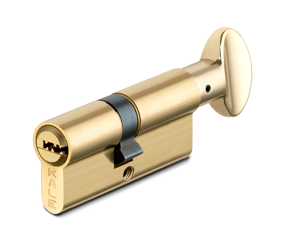 Фото Цилиндровый механизм с вертушкой 164 SM/62 (26+10+26) mm латунь 5 кл.